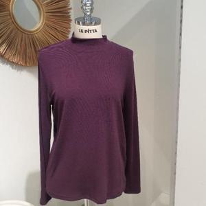 르피타 HC06 반목 긴팔 티셔츠(퍼플) L254BTSA51