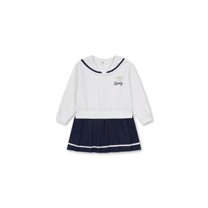 [탑텐키즈]여아) 버비 라이트 테리 세일러카라 원피스 MKF1OO2101