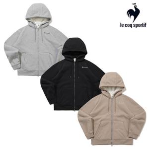 [르꼬끄] 남녀공용 셸파 루즈 후드 집업 QQ423LFTO1