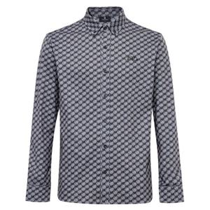 [와이드앵글]남성 CO 모노그램 패턴 셔츠 WMU25451MK