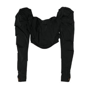 26 SS 비비안웨스트우드 퍼프 소매 코르셋 탑 1503003GW018O TP442295984