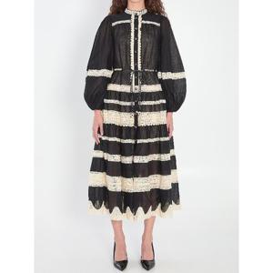 짐머만 코튼 보일 빌로우 미디 원피스 3227DSS251 BLCR