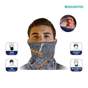 인콘트로 귀걸이 기모 멀티스카프 /김서림방지/넥워머 귀걸이멀티스카프 넥워머 김서림방지스카프 기모마스크 겨울마스크