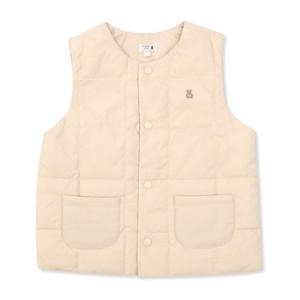 [오가닉맘]크림웰론퀼팅조끼 - MIZTVE02