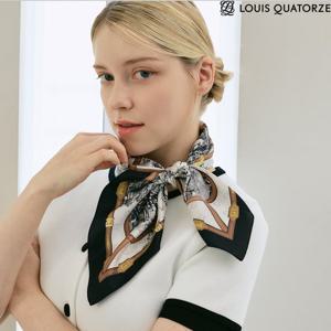 [루이까또즈(스카프)]마리가든 실크 사각 스카프 1CSM224