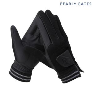 파리게이츠  남성 니트 믹스 논슬립 양손 장갑 511E4GV041 BJ