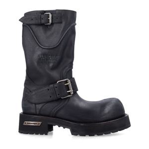 발렌시아가 베놈 가죽 미드칼프 부츠 833585WCAL1 1080