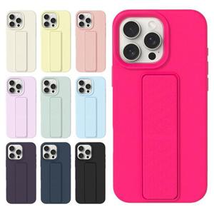 아이폰15 프로 맥스 파스텔 핑거스트랩거치대 소프트 젤리케이스