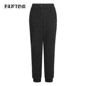 [팬텀] 여성 뽀글이 퀼팅 패딩 조거 팬츠 221E3PF310_GY