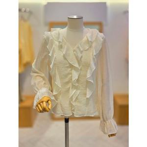 [레코브]  프릴블라우스 LC31EXBL525X