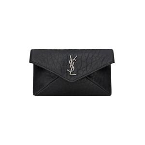 생로랑 클러치 파우치 844658 AACIA1000 BLACK