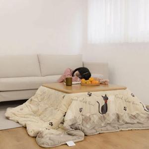 아트박스/지이라이프 정방형 코타츠 테이블 KOW-80 (단품/내추럴