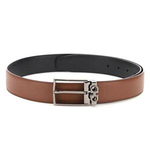 26 SS 페라가모 35mm 카프스킨 스퀘어 리버시블 간치니 벨트 67A0370709528