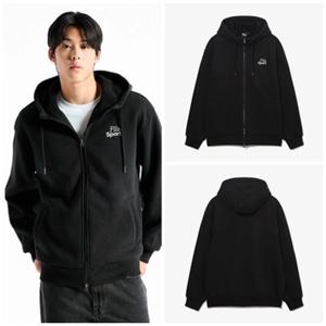 [휠라] FILA 남여공용 쉐르파 후드집업 FS254FT01U002001 블랙