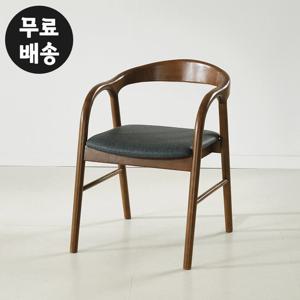 미뉴 원목 의자 식탁 편한 나무 테이블 체어 딥블루