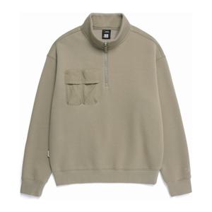 내셔널지오그래픽N254USW100 [NRN] 입체포켓 하프집업 티셔츠 OAK BEIGE