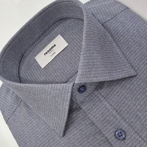 [레노마셔츠]일반핏/투톤 솔리드 라이크 긴팔 셔츠 ROFSG1405 NY