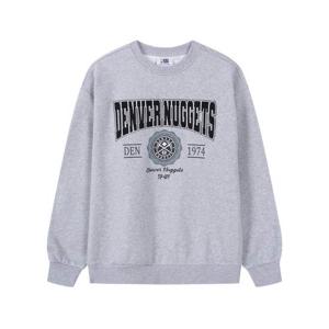 [엔비에이]DEN 기모 아치 레터링 맨투맨(N254TS020P)