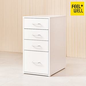 F608 브루노 4단 책상서랍장 높이700