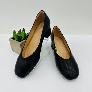 [무크]여성 정장 구두 펌프스 4cm 블랙AA