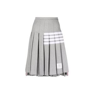 22FW 톰브라운 여성 사선바 미디엄 플리츠 스커트 FJK070A J0008 055