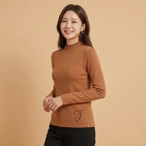 [조이너스]반폴라넥 니트 티셔츠-JW22TB1401789B