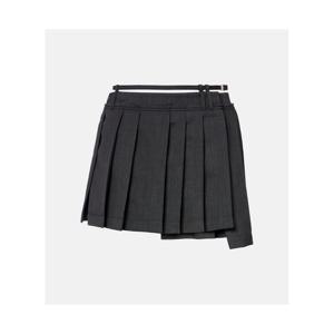 아크네 어시메트릭 플리츠 미니스커트 P01088755