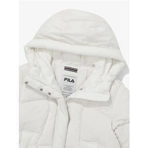 [휠라] FILA 25년 여성용 경량 플로우 후드 다운 자켓 FS254DJ01F002191 화이트-3