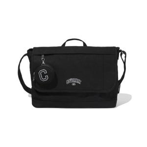 커버낫크로스백 JQS CO2400CB14-BK 캔버스 세리프 메신저백 블랙