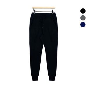 슬림핏 네이비 조거 트레이닝 팬츠_SJ009_Navy