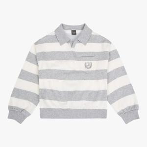 유솔 sh06 포켓 카라 맨투맨(GREY) ULMA23T53