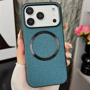 아이폰17 에어 프로 프로맥스 맥세이프 슬림 매트 패브릭 케이스