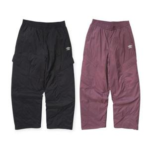 [엄브로] 2025 UQ423CPTO1/멜로우 패딩 와이드 팬츠/BLK0(블랙),HBL0(브라운)