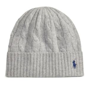 랄프로렌 케이블 울 캐시미어 비니 455981442 002