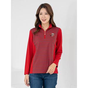 [모슬린]엄마옷 단가라지퍼반오픈긴팔카라티셔츠 510FGH023 마담