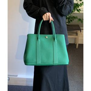 [관부가세포함] 에르메스 가든파티 W 네곤다 36 H051559CK U4 (그린) PD3400