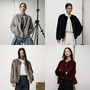 [유로컬렉션]사파이어 휘메일 풀스킨 밍크자켓