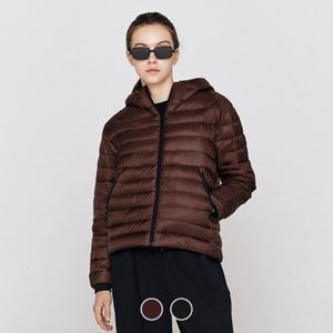 [지오다노]여성 후드 경량 퀼팅 패딩 자켓 375911/05375911