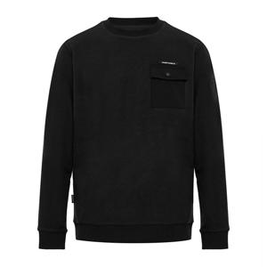 [와이드앵글] 남성 CO 스웨이드포켓 골지 맨투맨 WMW25272Z1