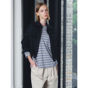 [나인식스뉴욕]포켓 밑단 스트링 긴팔 셔츠 (NP3BA036L0)