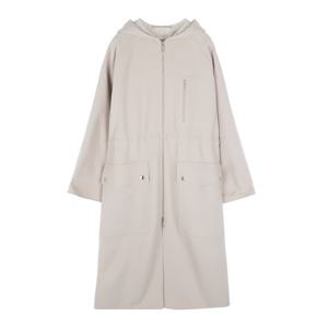 [엘러브] 새상품 에르메스 25FW 더블사이드 울 파카 코트 36 블랑사블르 5HA1306