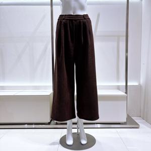 [비지트인뉴욕] 밴딩 골덴 기모 와이드 팬츠 VBCLP60