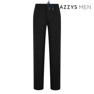 헤지스 남성 (HZPA5D465) 단색 울혼방 밴딩팬츠