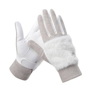 [마스터바니] 여성 바니 심볼 퍼 블록 울 블렌드 양손 장갑