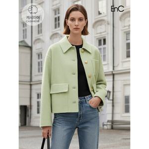 [이엔씨][ENC] 핸드메이드 플랩포켓코트 (ENJH34T53A)