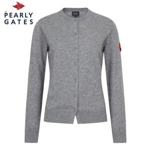 [파리게이츠] 여성 하트 자수 패치 니트 가디건
