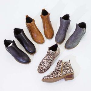 세미빈티지 여성첼시부츠