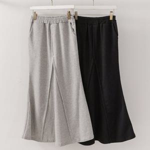 나야홍 / 빅사이즈치마 V309L512 인어라인밴딩롱스커트 YY