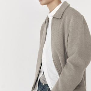 [지오다노] 남자 겨울 울 풀집업 자켓 591807