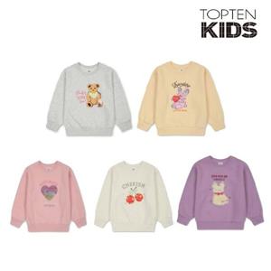 [탑텐키즈]플리스 그래픽 스웨트셔츠(MKF4TR2101)